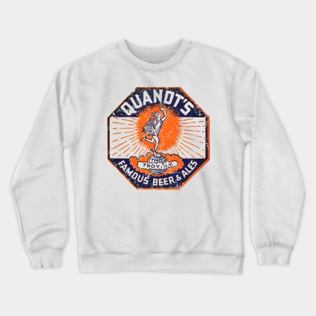 Quandt's Famous Beer & Ales Crewneck Sweatshirt by MindsparkCreative